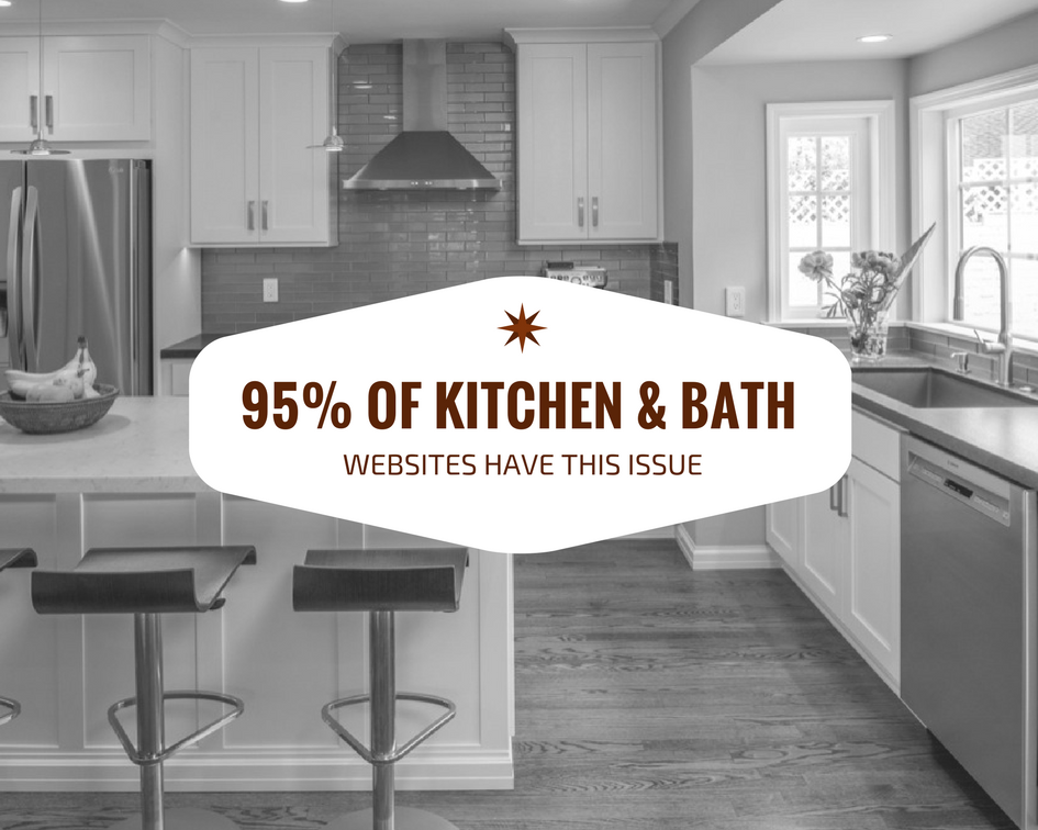kitchen and bath website issues